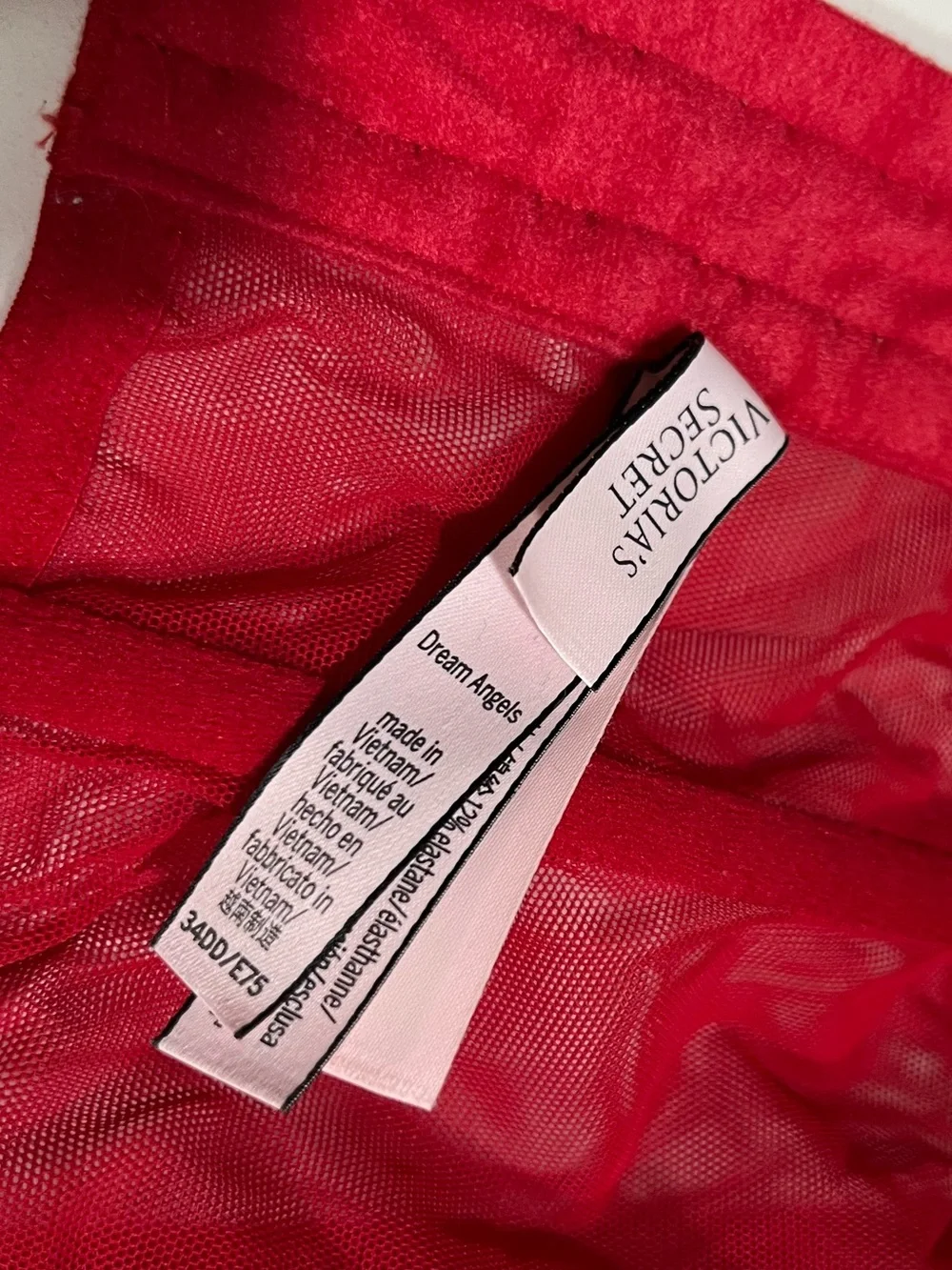 Victoria's Secret Red Longline Bustier Bra